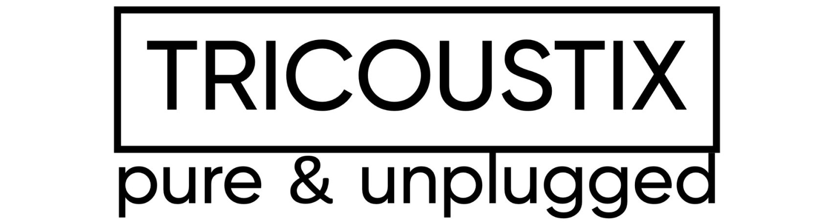 Tricoustix Logo S/W